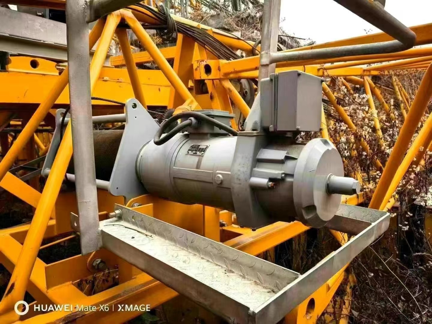 Used 2019 Potain Tower Crane 6013-6 Yellow and Affordable Perfect for Your Projects