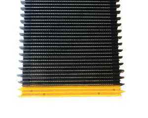 Quality Type 1000 Escalator Metal Pallet 2 Sides Yellow Demarcation Pallet Stainless Steel wholesale