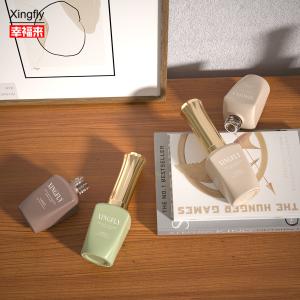 Quality 12ml Nail Polish Bottle Top Coat Nail Polish Cosmetic Packaging gel nail polish glass bottle wholesale