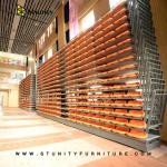 Commercial STUNITY Powder Finish Telescopic Bleacher Seating