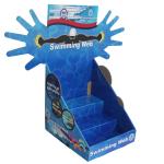 Fancy Corrugated Counter Displays , Cardboard Product Display Stands