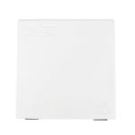 Gray 2 Cores UPC Plastic Fiber Optic Faceplate Socket Panel for Indoor FTTH