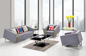 Quality Wooden Frame 3 Pieces Modern Commercial Sofa wholesale