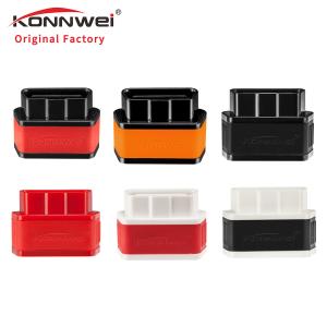 Quality Mini device KONNWEI ELM327 wireless Android Car Scanner Bluetooth Vehicle Scanner OBD2 wholesale