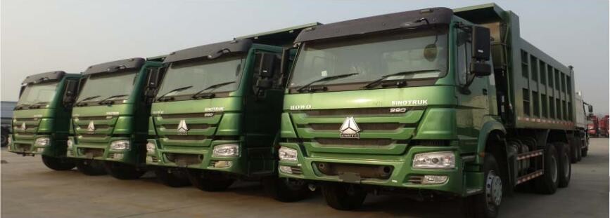 Second Hand Sinotruk Howo A7 Dump Truck 6x4 20 Cubic