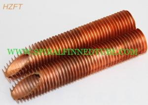 Quality Low Thermal Resistance Copper Finned Tube Flexible For Automotive Engineering wholesale