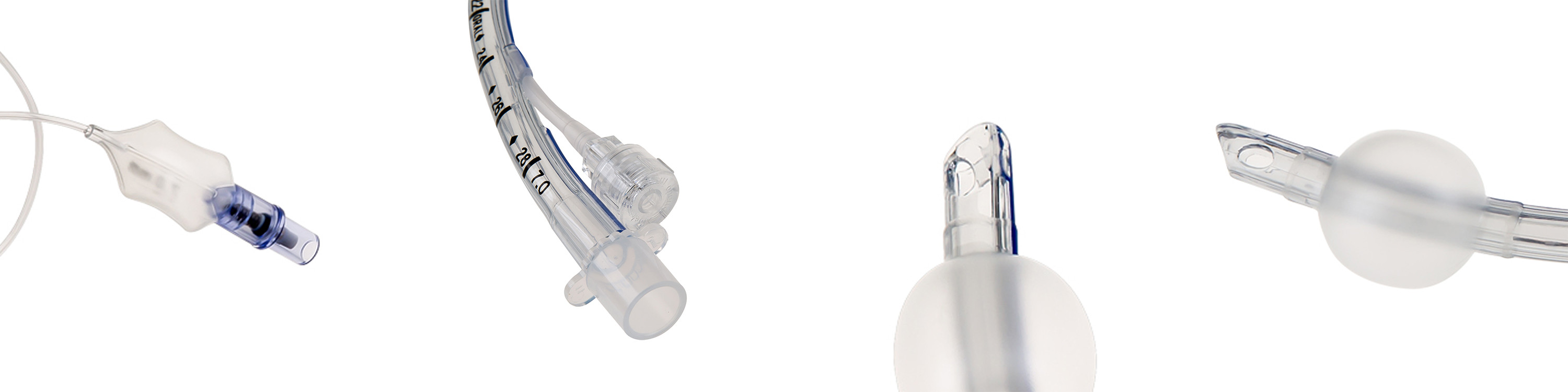 Reinforced Video Channel Visual Single Lumen Endotracheal Tube without Camrra