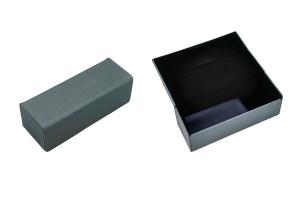 Quality Handcrafted Personalised Hard Glasses Case PU Leather Custom Logo Case wholesale