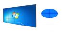 46 Inch LCD Advertising Video Wall Controller Ultra Narrow Bezel