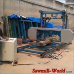 Automatic Wood Portable Sawmill 1600mm Horizontal Band Saw Mill