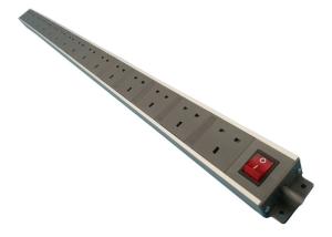 Quality 48 Inch Horizontal Muitifunction UK Power Distribution 16 Way Unit with Switch wholesale