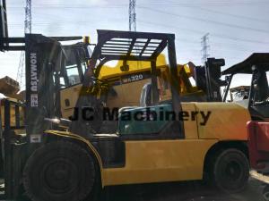 Quality Komats FD50 Yellow Used Diesel Forklift Trucks 5 Tonne For Material Handling wholesale