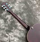 Custom Cherry Burst Flamed Maple Top Dobro Resonator Steel Electric Guitar