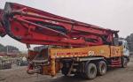 5 section Used Boom Truck , Concrete Line Pump Truck Sany 49M