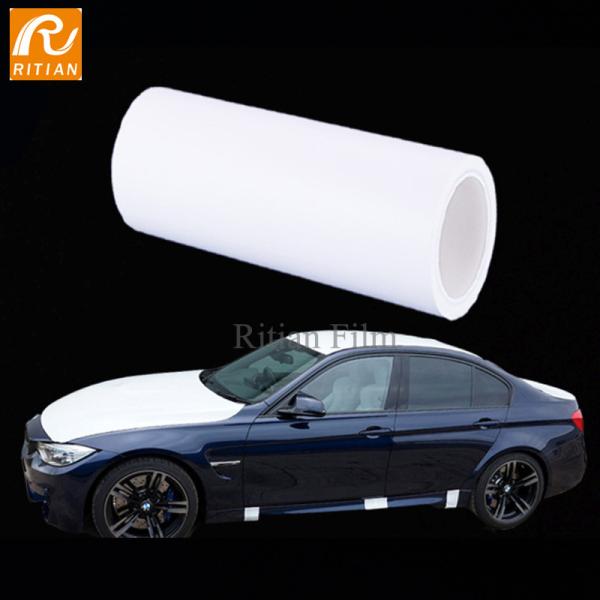 Heat Resist Car Cover Painting Pre Taped PE Auto Protective Film For Transportat