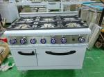 Gas Range GH-987A With 4-Burner Gas Oven For Heavy Duty Restaurant Cooking