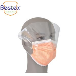 Quality Custom Medical En 14683 4ply Disposable Non Woven Face Mask wholesale