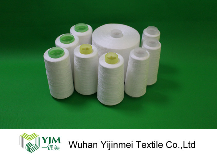 Dyed Color 100 Spun Polyester Sewing Thread Z Twist With High Tenacity Free Sample