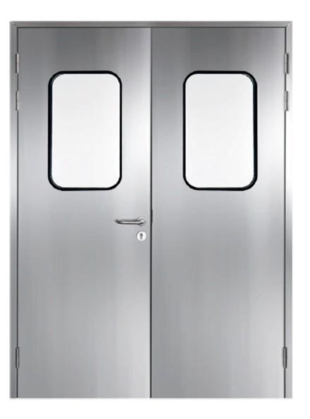 304 SS GMP Laboratory Doors Outswing Entry Doors And Windows For Pharma Hygiene