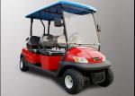 Champagne Color 4 Seater Golf Cart Electric Vehicles With 3.7kw KDS Motor