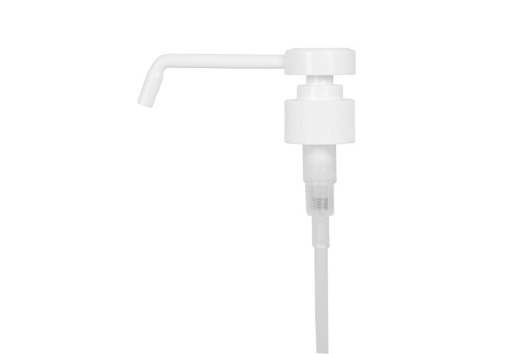 Bpa Free PP White 28-410 Lotion Dispenser Pump Long Nozzle 1.6cc