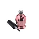 Various Color Unique Empty Nail Polish Bottles 10ml 15ml 20ml UV Coating Surface