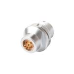 Industrial Circular Connector B Series Z13 4Pin Female Connector External Fixed