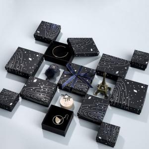 Quality Luxury Paper Jewelry Boxes Offset Printing Necklace Earring Cardboard Gift Packaging Box wholesale