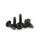 Metric Black Zinc Steel 8.8 Grade Cross Pan Washer Head Self Tapping Screw for