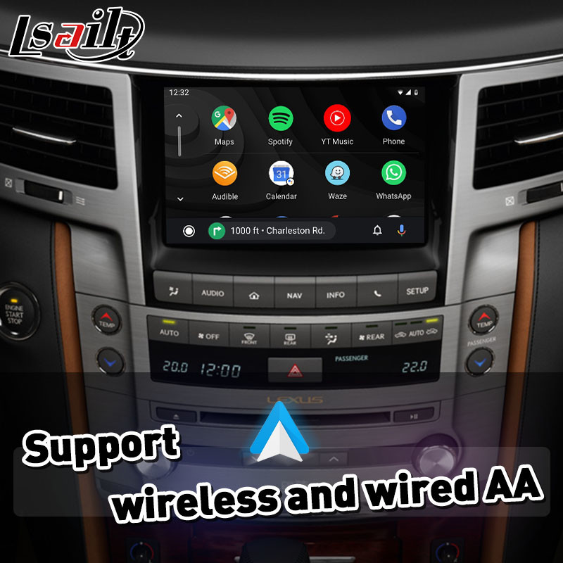 Lsailt Android Multimedia Video Interface for 2012-2015 Lexus LX 570 LX570