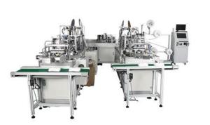 Quality 6000pieces/Hour One Drag Two 106kpa Plane Mask Machine Automatic wholesale