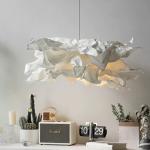 Modern White Cloud Chandeliers Bedroom Living Room Dining Room Paper Chandeliers