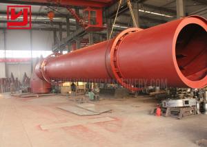 Quality Industrial Sawdust Sand Sludg Sea Salt Single Cylinder Rotary Dryer wholesale