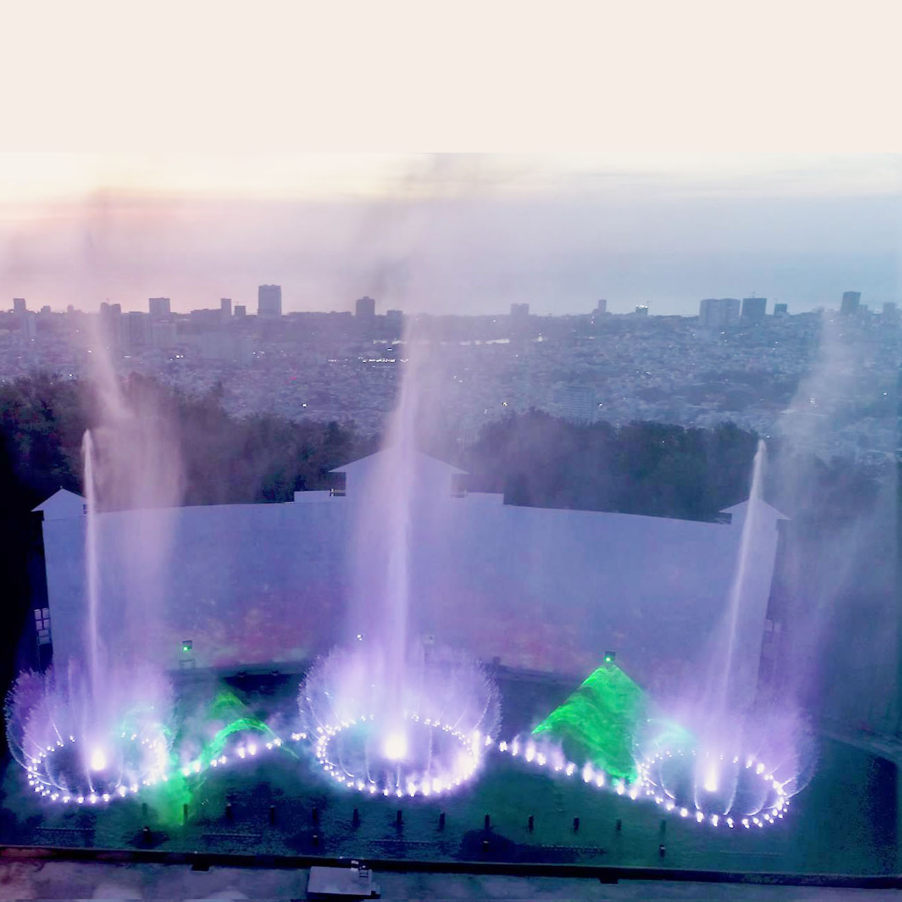 Vietnam 5d maping water fountain show magic show