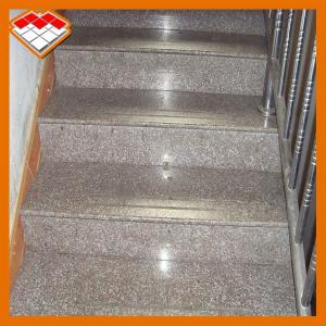 Quality Honed Maple Leaf Red Granite Stone Tiles In Countertops wholesale