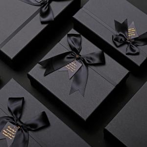 Quality Fashion Custom Printing Gift Sliding Drawer Boxes With Ribbon Bow wholesale