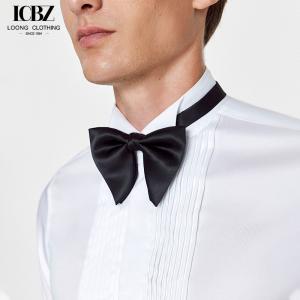 Quality Men's Business Formal Fit No-Iron Shirt Closure Type Single Breasted with Velour Fabric wholesale