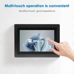 Quality Industrial Touch Panel PC with 12-36V Input Voltage and 32G/64G/128G/256G SSD Storage wholesale