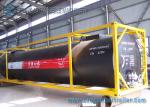 Transportation 40FT Bitumen / Asphalt Tanker Trailer With Self Discharge