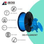 3D Printer Filament Strong Toughness Light Blue 1.75mm PLA+ For FDM Technology