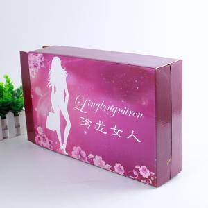 Quality Custom Printed Carton Packaging Boxes , Underwear Packaging Box For Women'S Bra wholesale