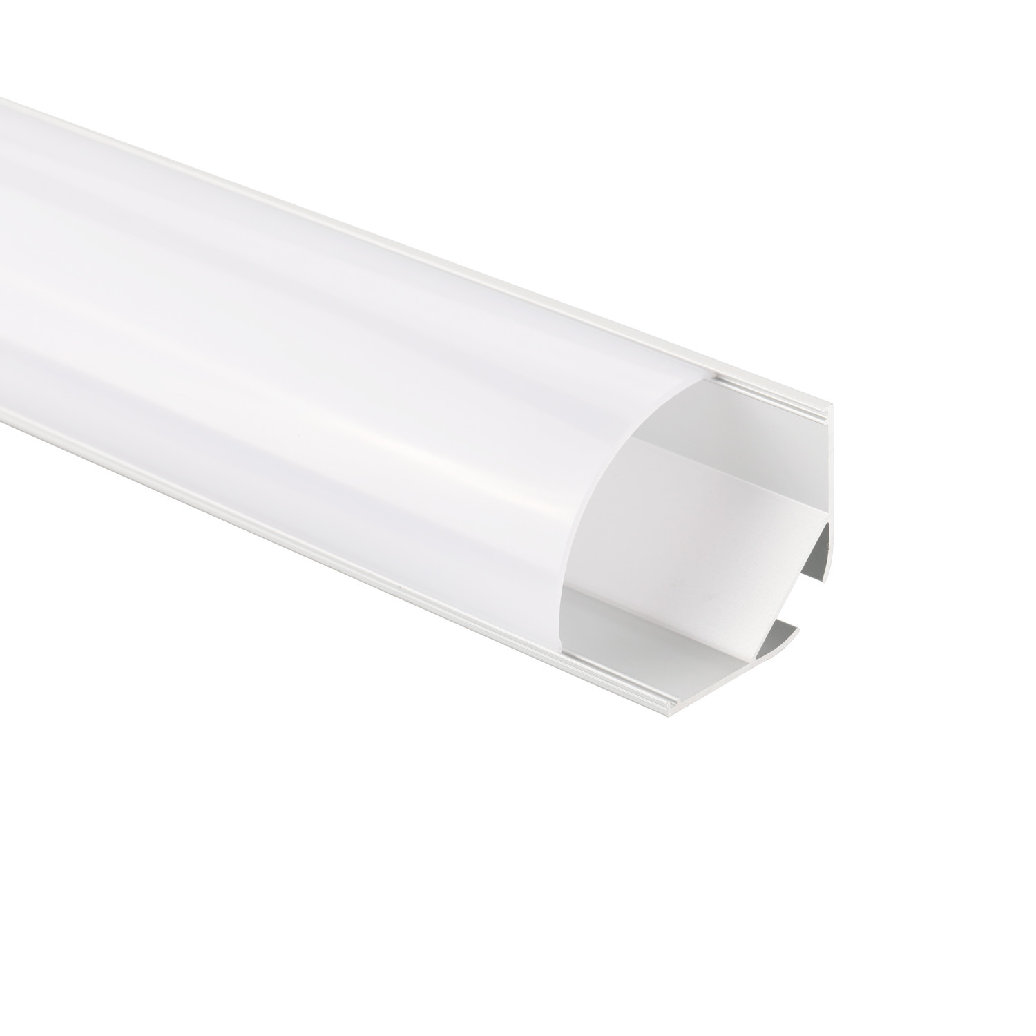 Custom Size V Shape Profile Led Aluminum Channel Strip Light Bar Case