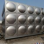 Large Welding SUS304 Water Tank on Roof for Life Water Storage