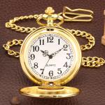 ODM Vintage Pocket Watch With Chain Stainless Steel Material