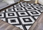 Printed washable area rugs living room bedroom kitchen hotel floor mat 12mm