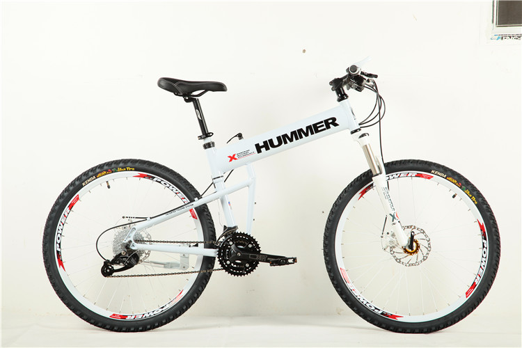 Chinese manufacturer disc brake 21 speed 26 inch alloy hummer folded mountain bike