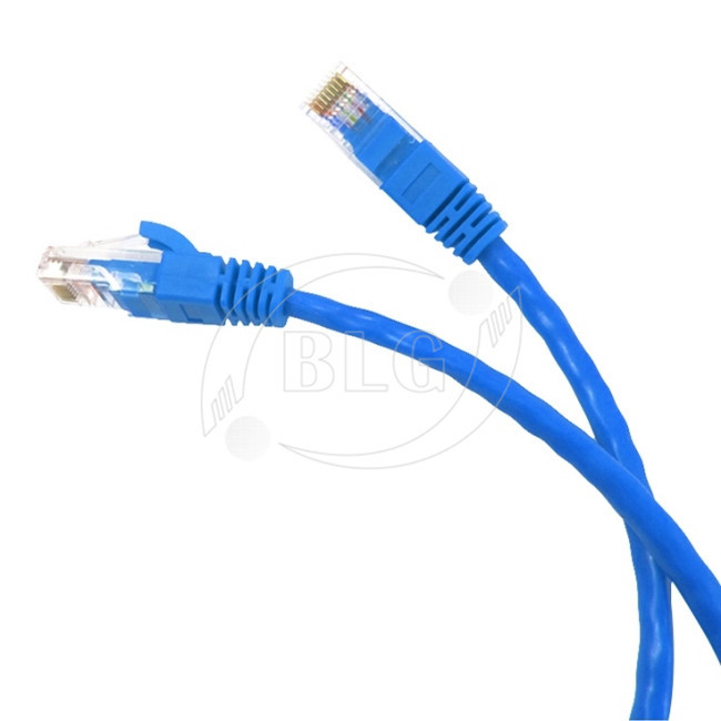 Colorful UTP Patch Cord Round Shape With Heavy - Duty Bare Copper Material