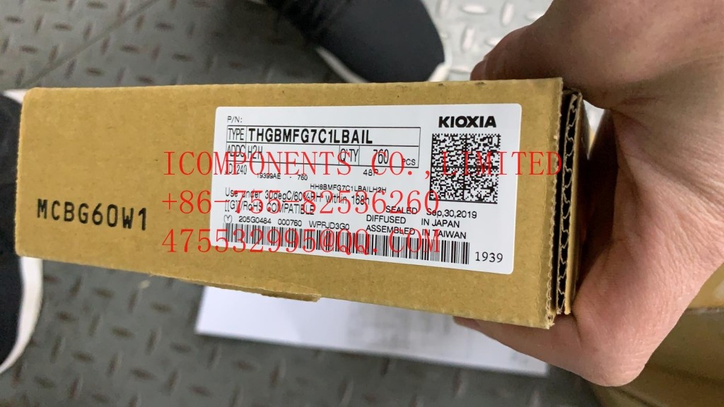 THGBMJG6C1LBAB7 TOSHIBA NAND Flash Serial e-MMC 3V/3.3V 64G-bit 64G/16G/8G x 1/2-bit/4-bit Automotive 153-Pin FBGA Tray