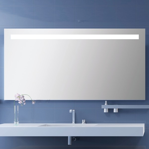 Wall Backlit Feature Rectangle Backlit Bath Light Mirror for Hotel ETL Certification