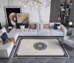 Crystal Velvet Full Paved Living Room Floor Mat Chinese Luxury Style